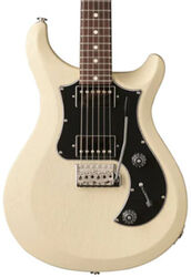 Double cut electric guitar Prs USA S2 Standard 24 Satin - Antique white