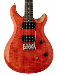 Double cut electric guitar Prs SE CE24 - Blood orange