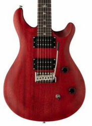 Double cut electric guitar Prs SE CE24 Standard - vintage cherry