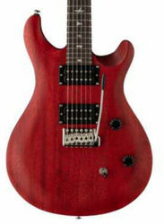 Double cut electric guitar Prs SE CE24 Standard - Vintage cherry