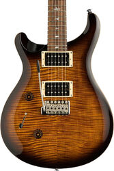 Left-handed electric guitar Prs SE Custom 24 LH (85/15 S Pickups) - Black Gold Sunburst
