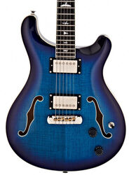 Semi-hollow electric guitar Prs SE Hollowbody II - Faded blue burst