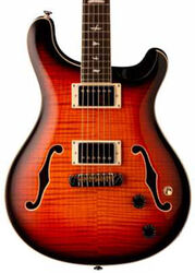 Semi-hollow electric guitar Prs SE Hollowbody II 2021 - Tri-color sunburst