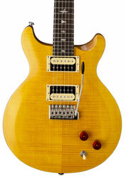 Double cut electric guitar Prs SE Santana - Santana yellow