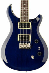 Double cut electric guitar Prs SE Standard 24-8 - Bleu translucide