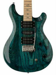 Double cut electric guitar Prs SE Swamp Ash Special - Iridescent blue