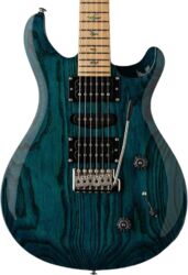 Double cut electric guitar Prs SE Swamp Ash Special (5-Way Switch) - Iridescent blue