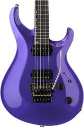 Double cut electric guitar Prs USA Tekton Floyd - Purple royale