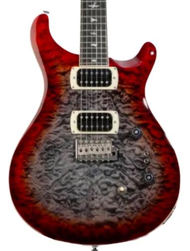 SE Custom 24-08 Quilt (Wing Tuners) - charcoal cherry burst