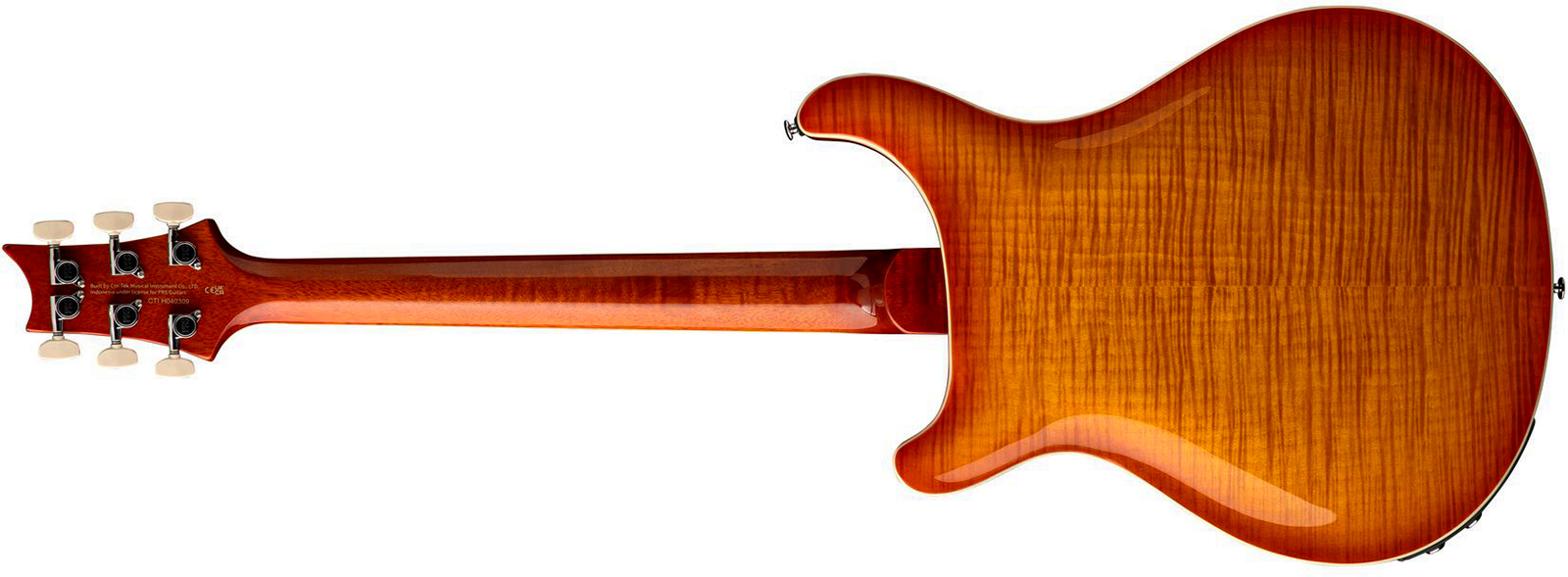 Prs Hollowbody Ii Piezo Se (wing Tuners) 2h Ht Eb - Vintage Sunburst - Semi-hollow electric guitar - Variation 1