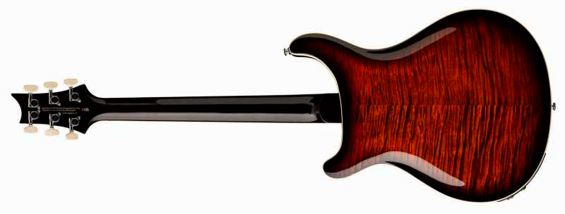 Prs Hollowbody Ii Piezo Se (wing Tuners) 2h Ht Eb - Orange Tiger Smokeburst - Semi-hollow electric guitar - Variation 2