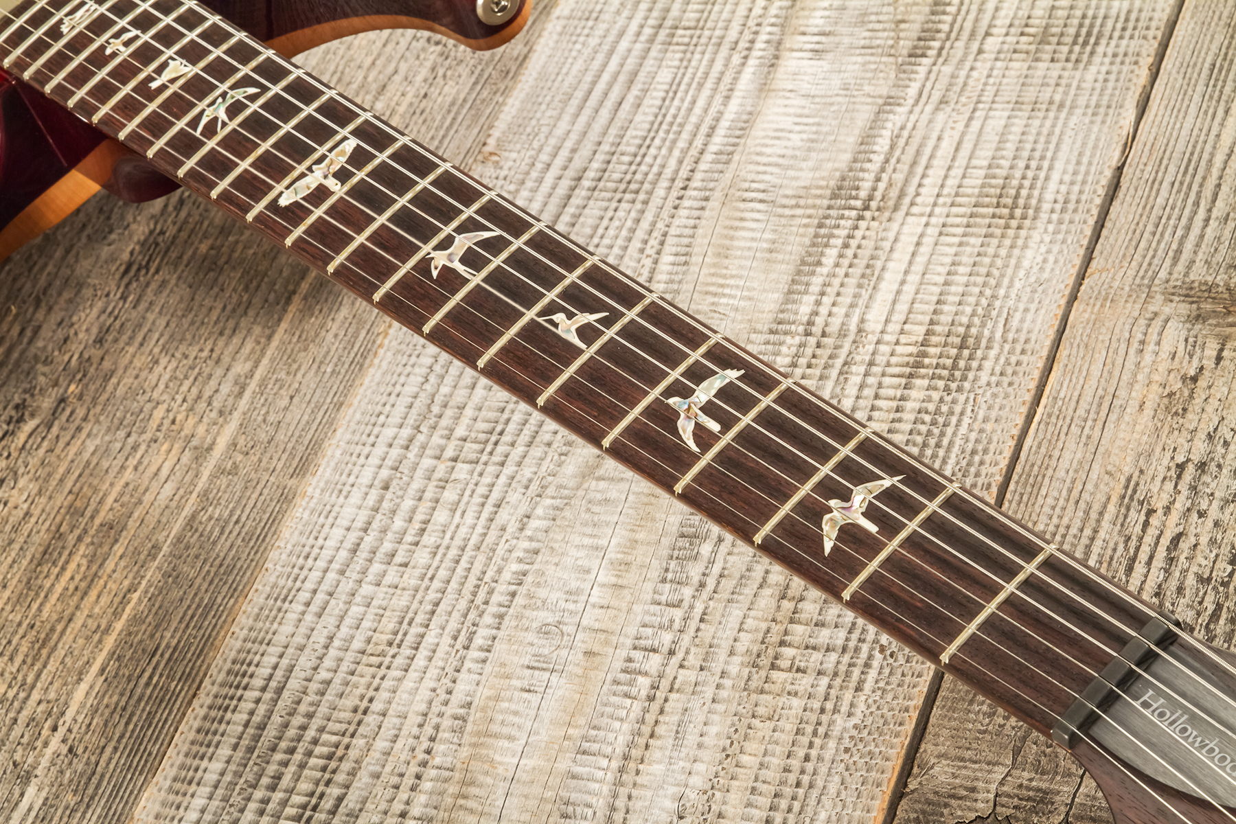 Prs Hollowbody Ii Piezo Usa 2h Ht Eb #230365749 - Dark Cherry Burst - Semi-hollow electric guitar - Variation 7
