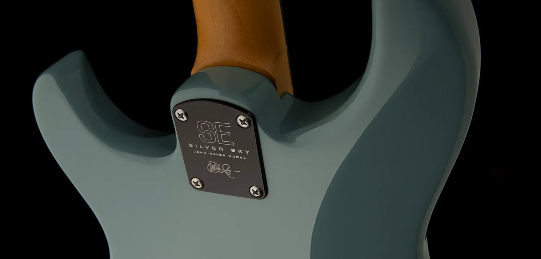 Prs John Mayer Se Silver Sky Rosewood Signature 3s Trem Rw - Storm Gray - Str shape electric guitar - Variation 3