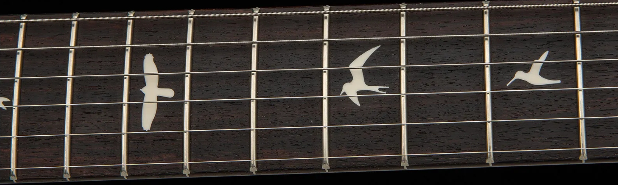 Prs John Mayer Silver Sky Bolt-on Usa Ltd Trem 3s Rw - Wild Blue Satin - Double cut electric guitar - Variation 5