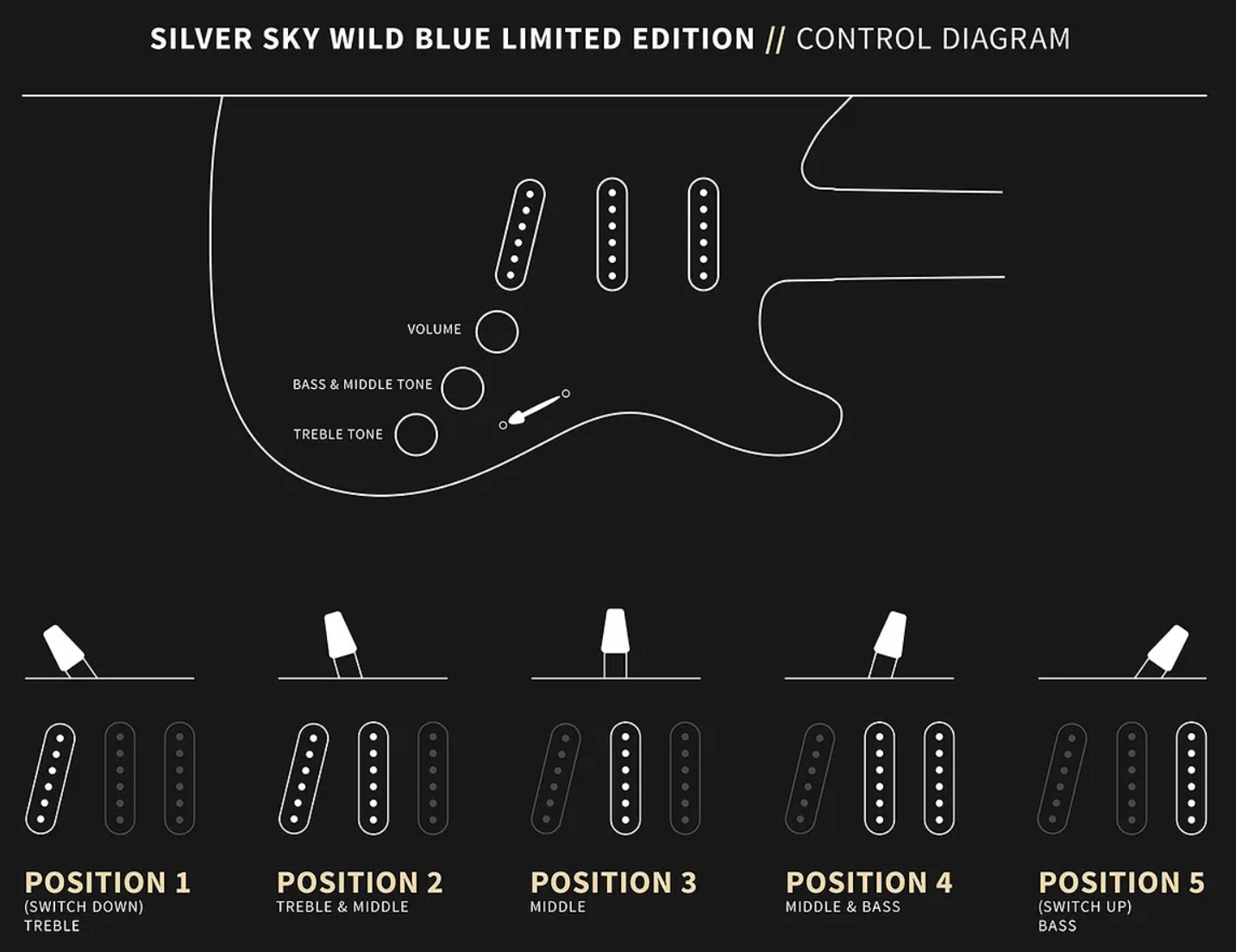 Prs John Mayer Silver Sky Bolt-on Usa Ltd Trem 3s Rw - Wild Blue Satin - Double cut electric guitar - Variation 6