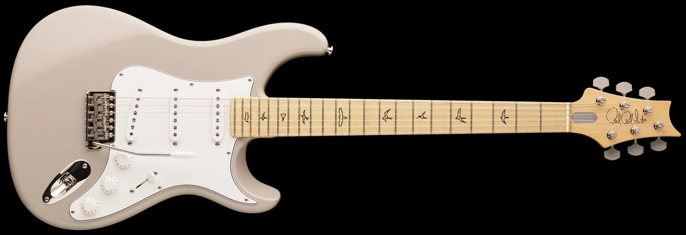 Prs John Mayer Silver Sky Usa Signature 3s Trem Mn - Moc Sand Satin - Str shape electric guitar - Variation 1