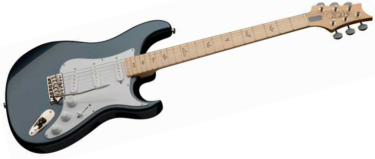 Prs John Mayer Silver Sky Usa Signature 3s Trem Mn - Venetian Blue - Str shape electric guitar - Variation 1