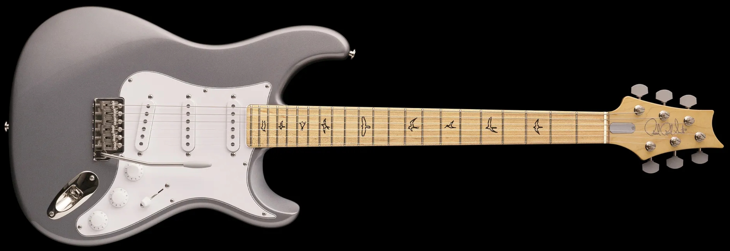 Prs John Mayer Silver Sky Usa Signature 3s Trem Mn - Tungsten - Str shape electric guitar - Variation 2