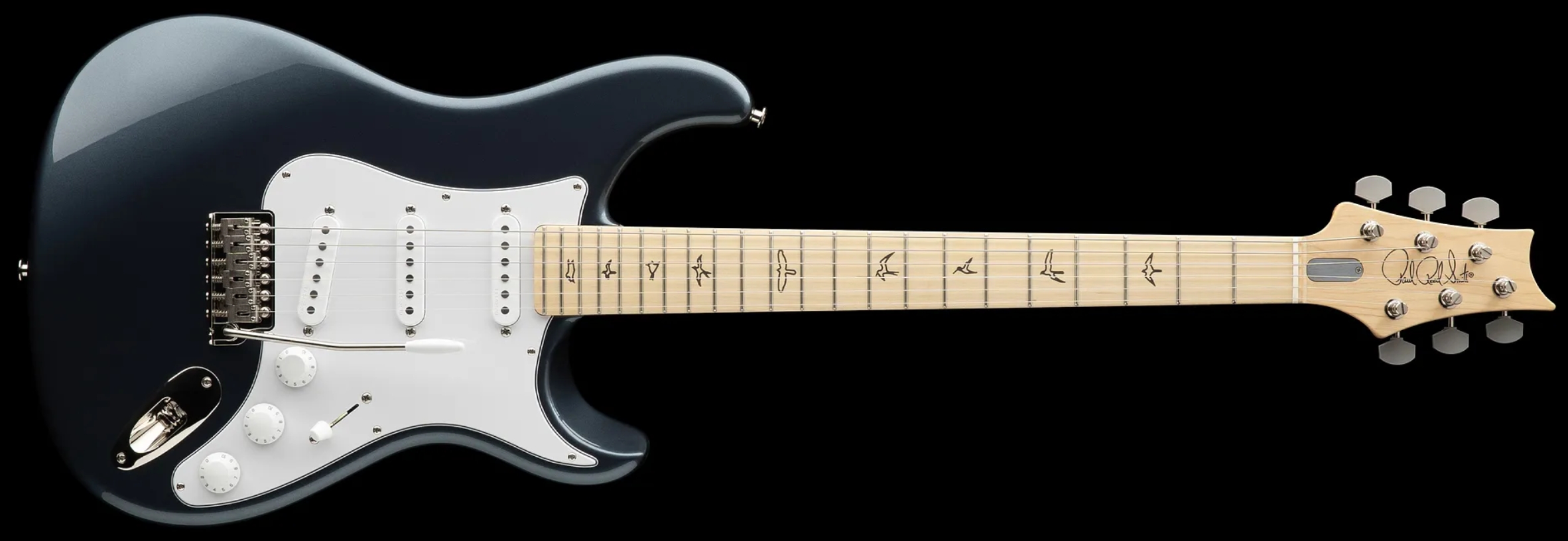 Prs John Mayer Silver Sky Usa Signature 3s Trem Mn - Venetian Blue - Str shape electric guitar - Variation 3