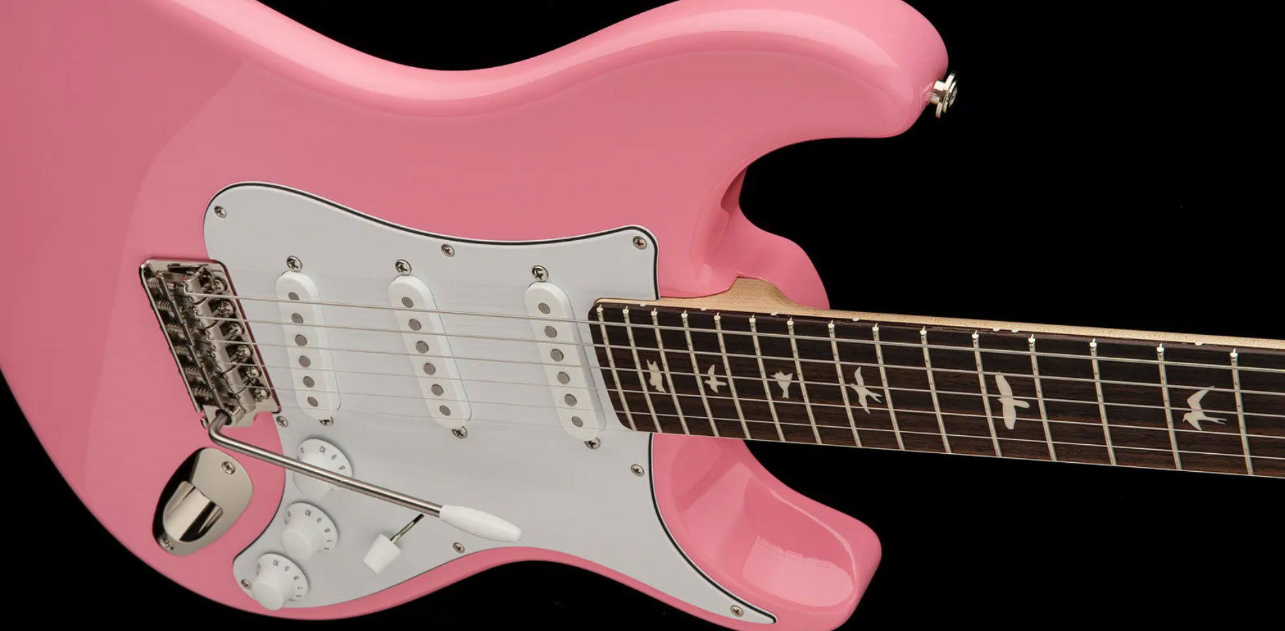 Prs John Mayer Silver Sky Usa Signature 3s Trem Rw - Sky Roxy Pink - Str shape electric guitar - Variation 3