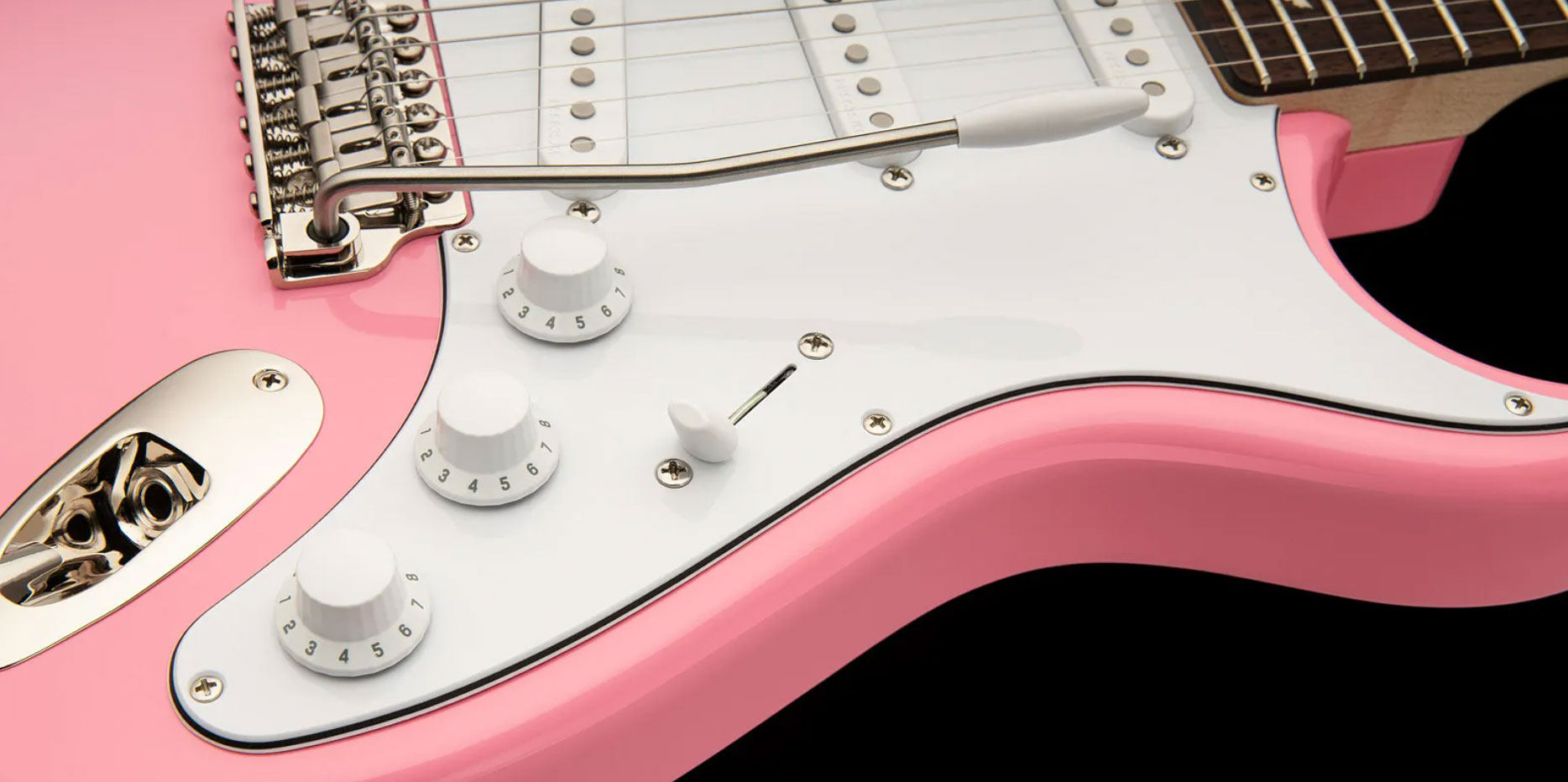 Prs John Mayer Silver Sky Usa Signature 3s Trem Rw - Sky Roxy Pink - Str shape electric guitar - Variation 4