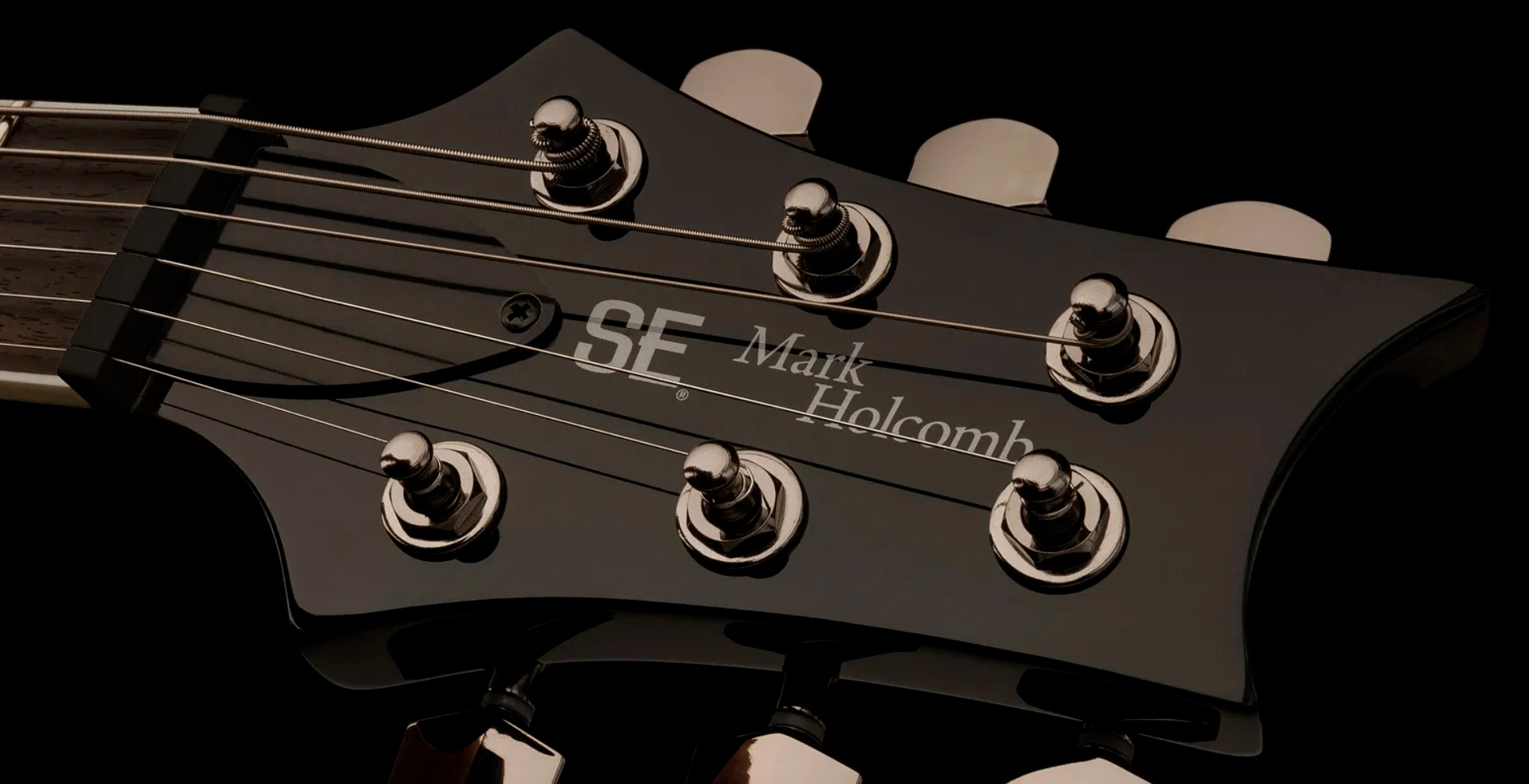 Prs Mark Holcomb Se Signature 2h Seymour Duncan Ht Eb - Holcomb Blue Burst - Metal electric guitar - Variation 6