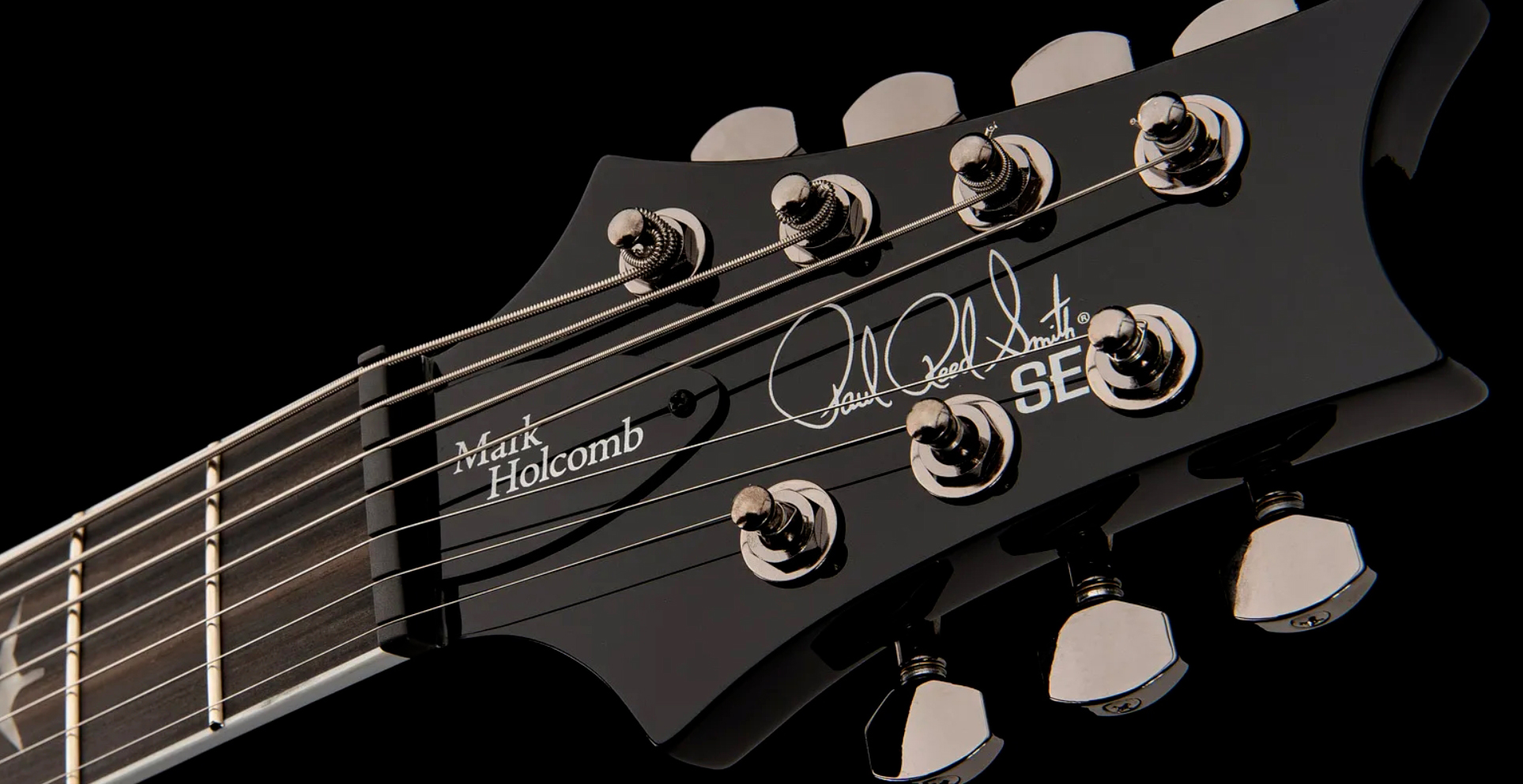 Prs Mark Holcomb Svn Se Signature 7c Baryton 2hseymour Duncan  Ht Eb - Holcomb Blue Burst - Baritone guitar - Variation 4