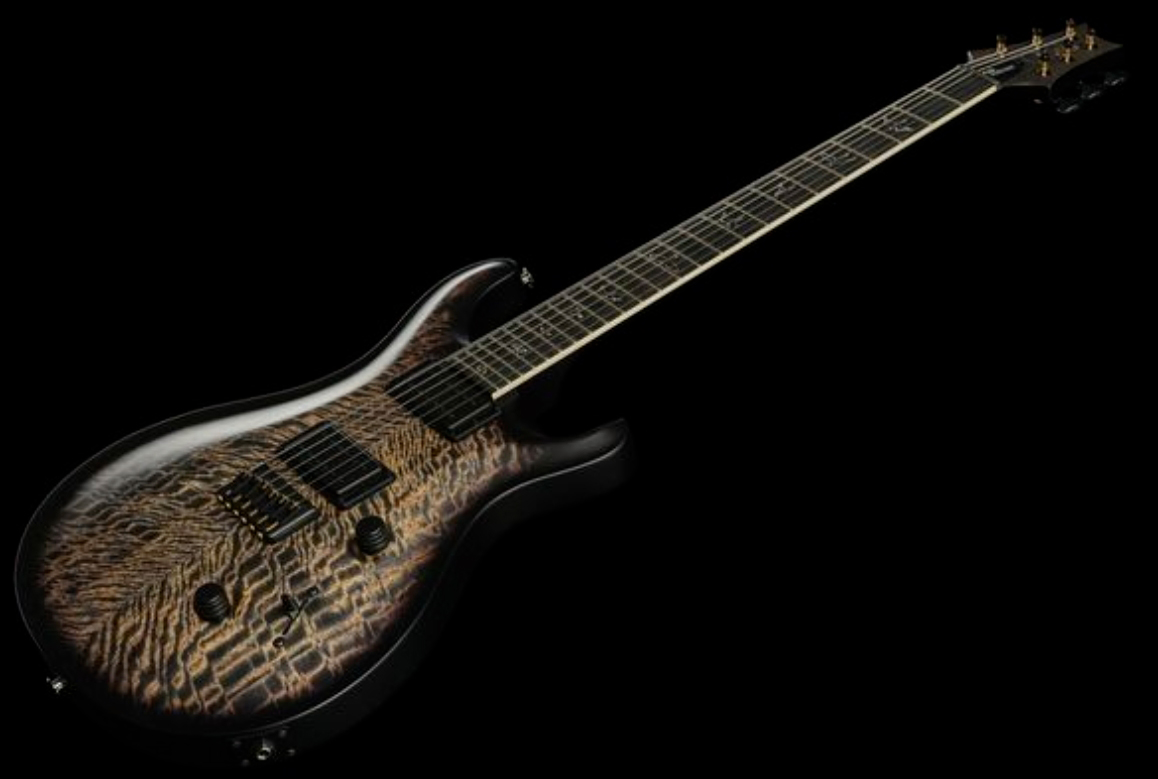 Prs Mark Holcomb Usa Signature 2h Seymour Duncan Ht Eb - Charcoal Wraparound Burst - Double cut electric guitar - Variation 1