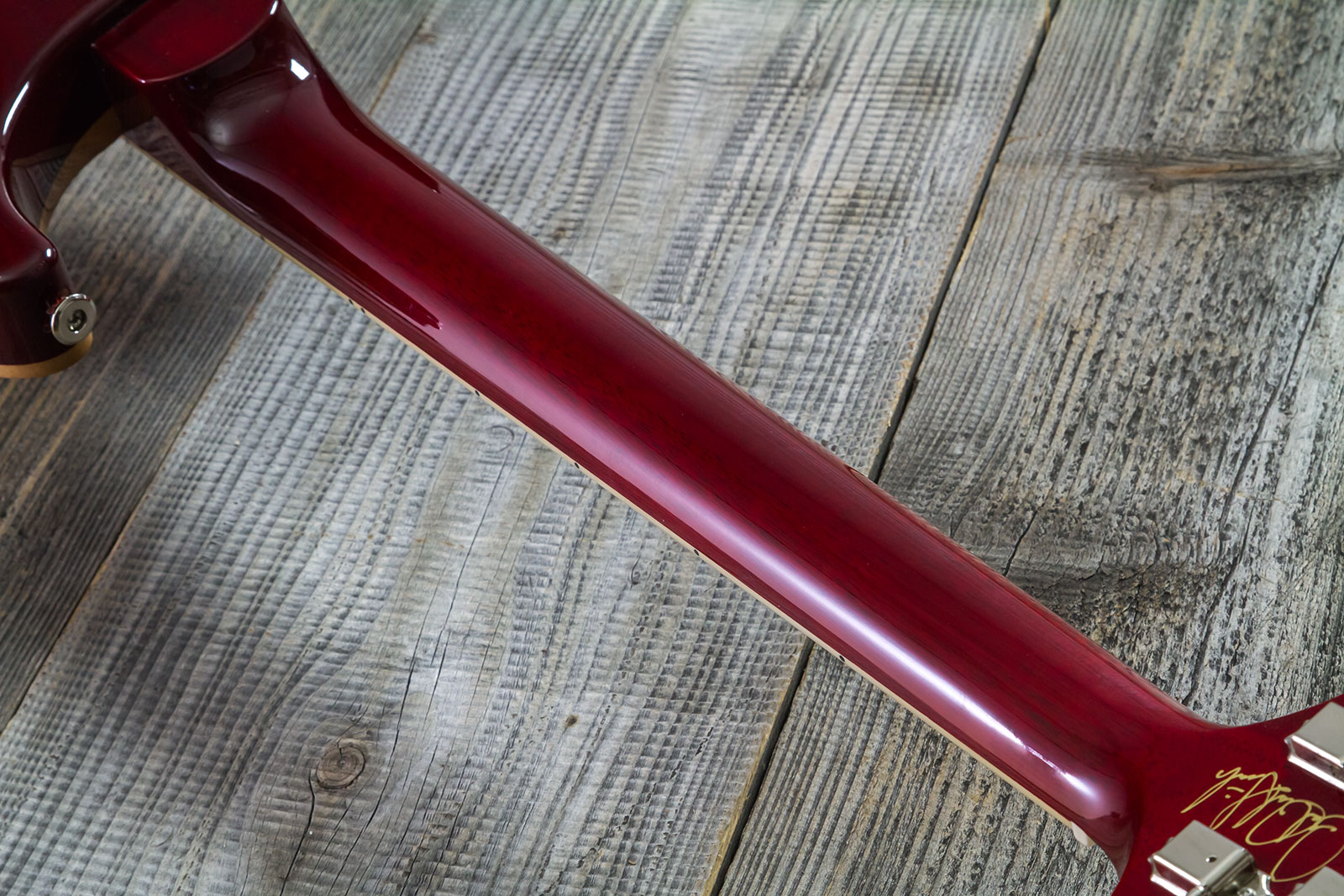 Prs Mccarty 594 Hand-signed Usa 2h Ht Rw #0362902 - Fire Red Burst - Double cut electric guitar - Variation 10