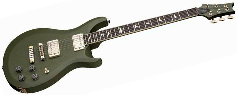 Prs Mccarty 594 Thinline S2 Usa 2h 58/15lt Ht Rw - Matcha Green Satin - Double cut electric guitar - Variation 1