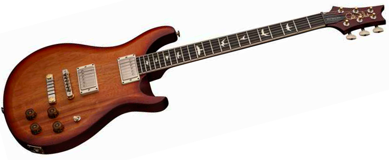 Prs Mccarty 594 Thinline S2 Usa 2h 58/15lt Ht Rw - Dark Cherry Sunburst Satin - Double cut electric guitar - Variation 1