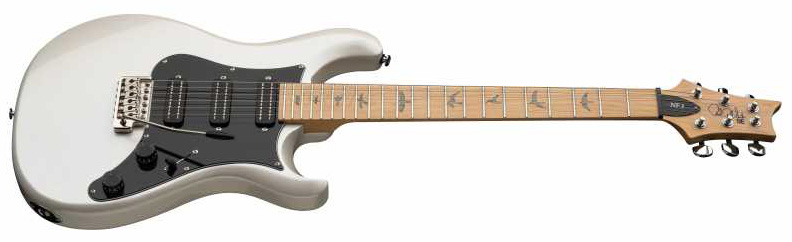 Prs Nf3 Se 3h Mini-humb. Trem Mn - White Pearl - Double cut electric guitar - Variation 1