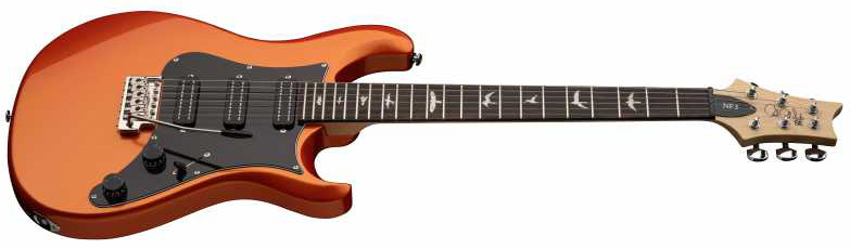 Prs Nf3 Se 3h Mini-humb. Trem Rw - Metallic Orange - Double cut electric guitar - Variation 1