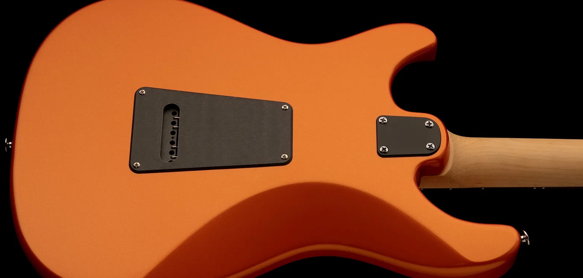 Prs Nf3 Se Bolt-on 3h Trem Rw - Metallic Orange - Single cut electric guitar - Variation 5