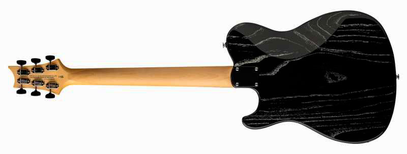 Prs Nf53 Se 2mh Ht Mn - Black Doghair - Tel shape electric guitar - Variation 2