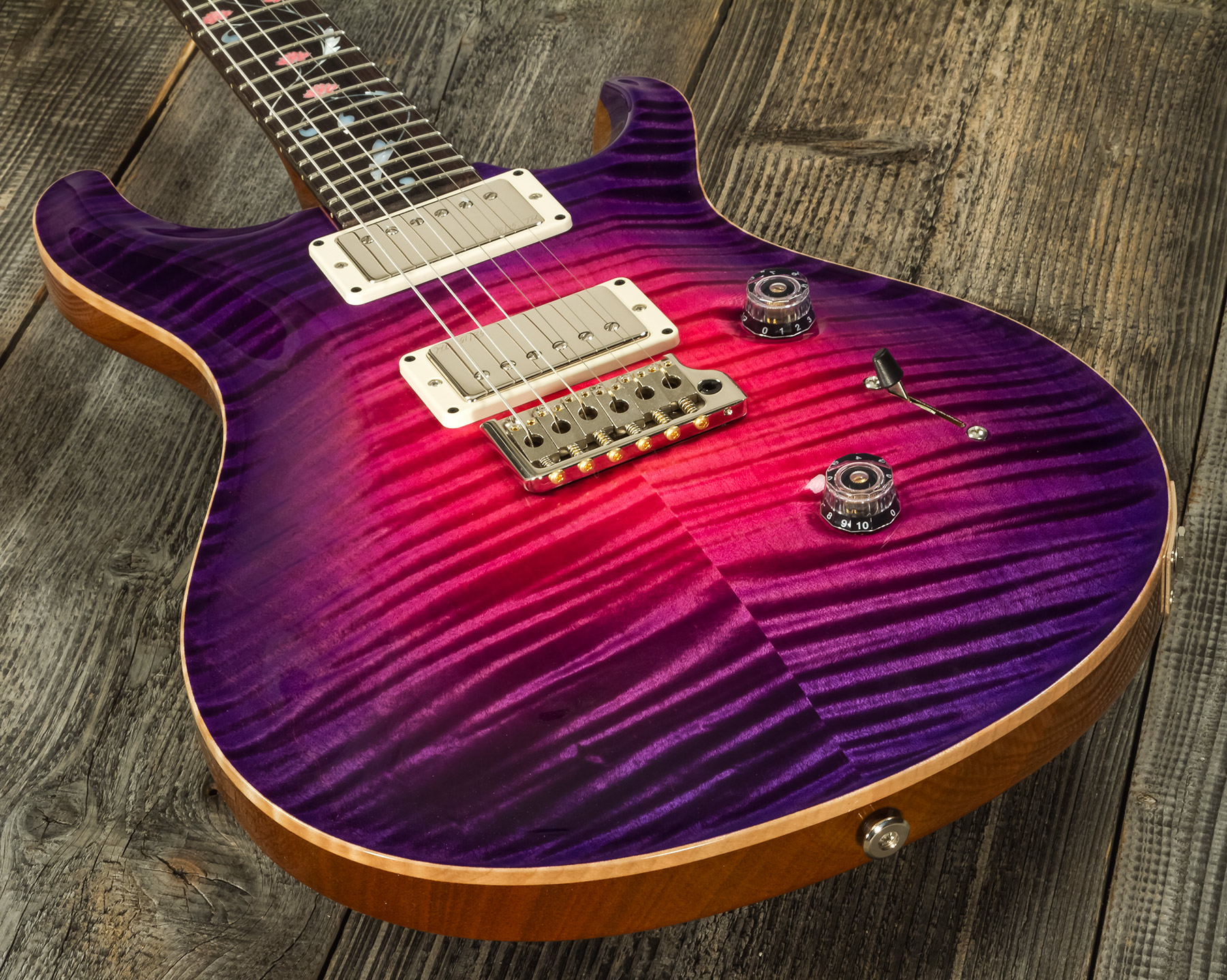Prs Orianthi Private Stock Ltd Usa 2h Trem Rw #22-353157 - Blooming Lotus Glow - Double cut electric guitar - Variation 3