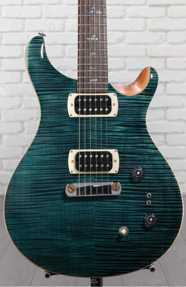 Prs Paul's Guitar Se (wing Tuners) 2h Ht Rw - Slate Blue - Double cut electric guitar - Variation 1