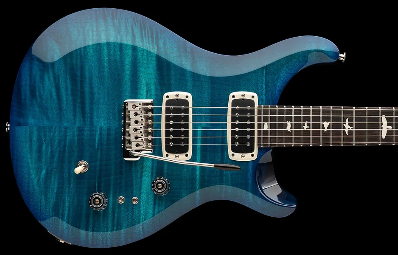 Prs S2 Custom 24-08 Usa 2h Tci Trem Rw - Lake Blue - Double cut electric guitar - Variation 2