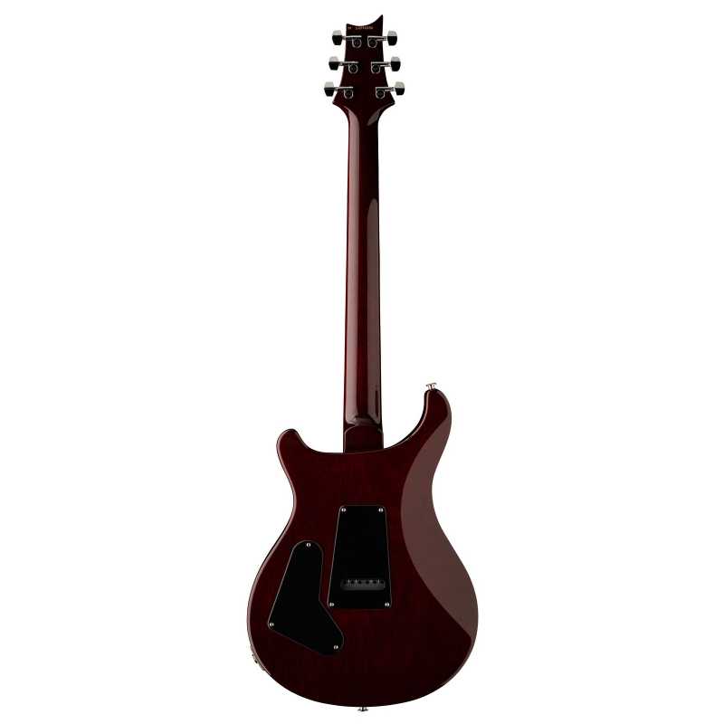Prs S2 Custom 24 Usa 2024 Hh Trem Rw - Fire Red Burst - Double cut electric guitar - Variation 1