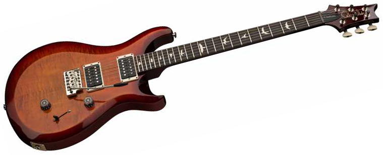 Prs S2 Custom 24 Usa 2h 85/15 Ht Rw - Dark Cherry Sunburst - Double cut electric guitar - Variation 1
