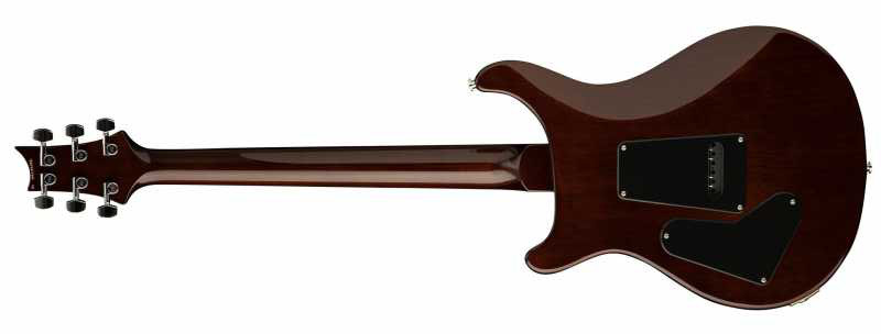 Prs S2 Custom 24 Usa 2h Trem Rw - Black Amber - Double cut electric guitar - Variation 1