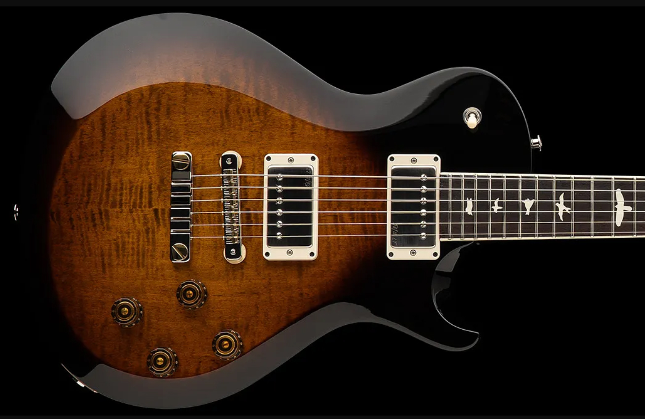 Prs S2 Mccarty 594 Singlecut Usa 2h 58/15lt Ht Rw - Black Amber - Single cut electric guitar - Variation 2