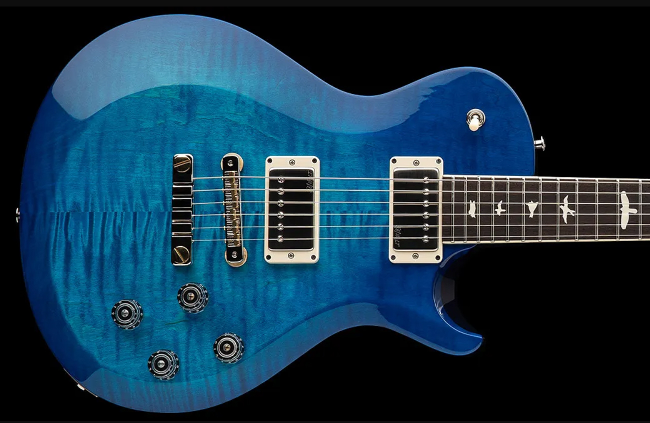 Prs S2 Mccarty 594 Singlecut Usa 2h 58/15lt Ht Rw - Lake Blue - Single cut electric guitar - Variation 2