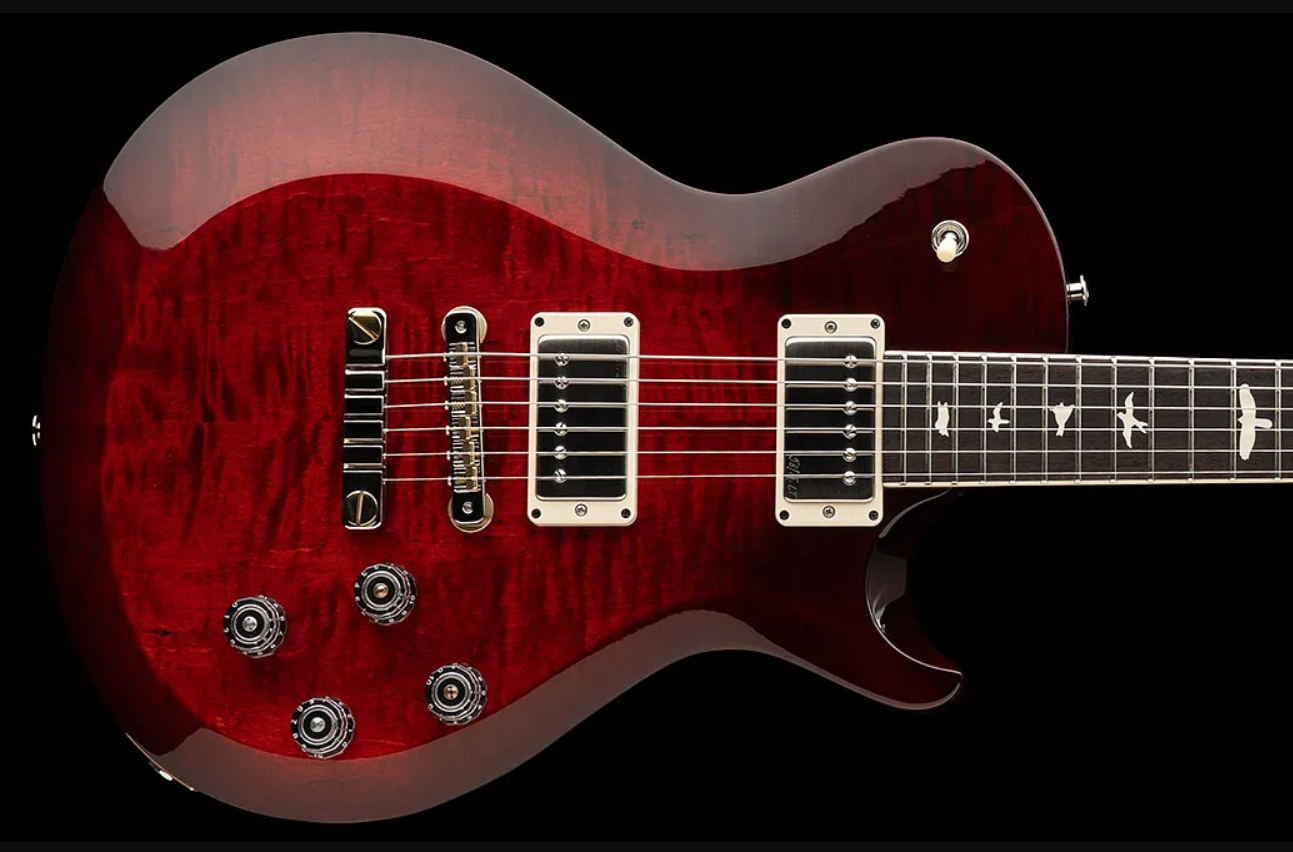 Prs S2 Mccarty 594 Singlecut Usa 2h 58/15lt Ht Rw - Fire Red Burst - Single cut electric guitar - Variation 2