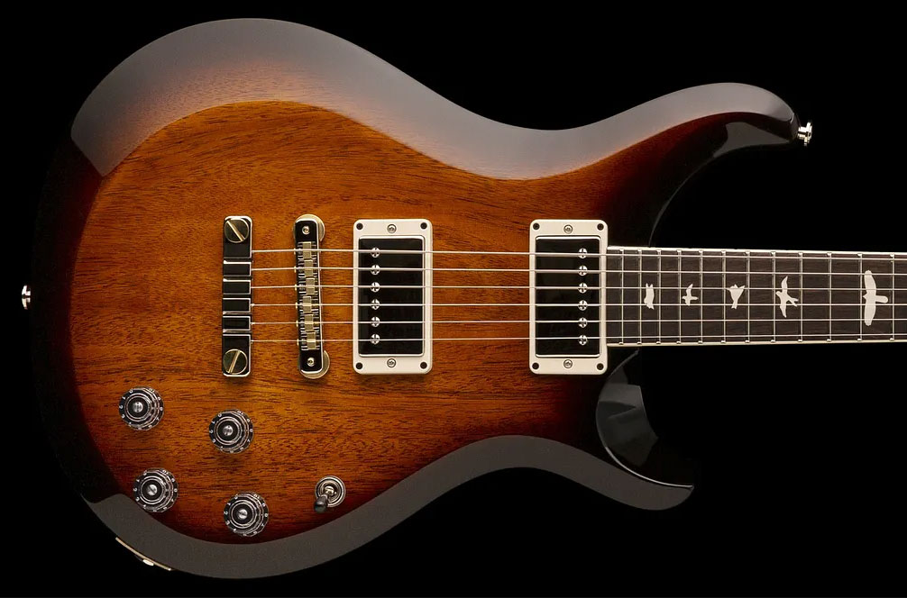 Prs S2 Mccarty 594 Thinline Hh Rw - Mccarty Tobacco Burst - Double cut electric guitar - Variation 1