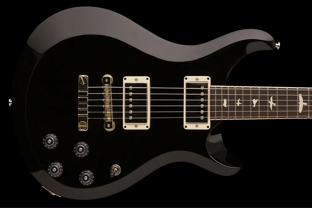 Prs S2 Mccarty 594 Thinline Hh Rw - Black - Double cut electric guitar - Variation 1