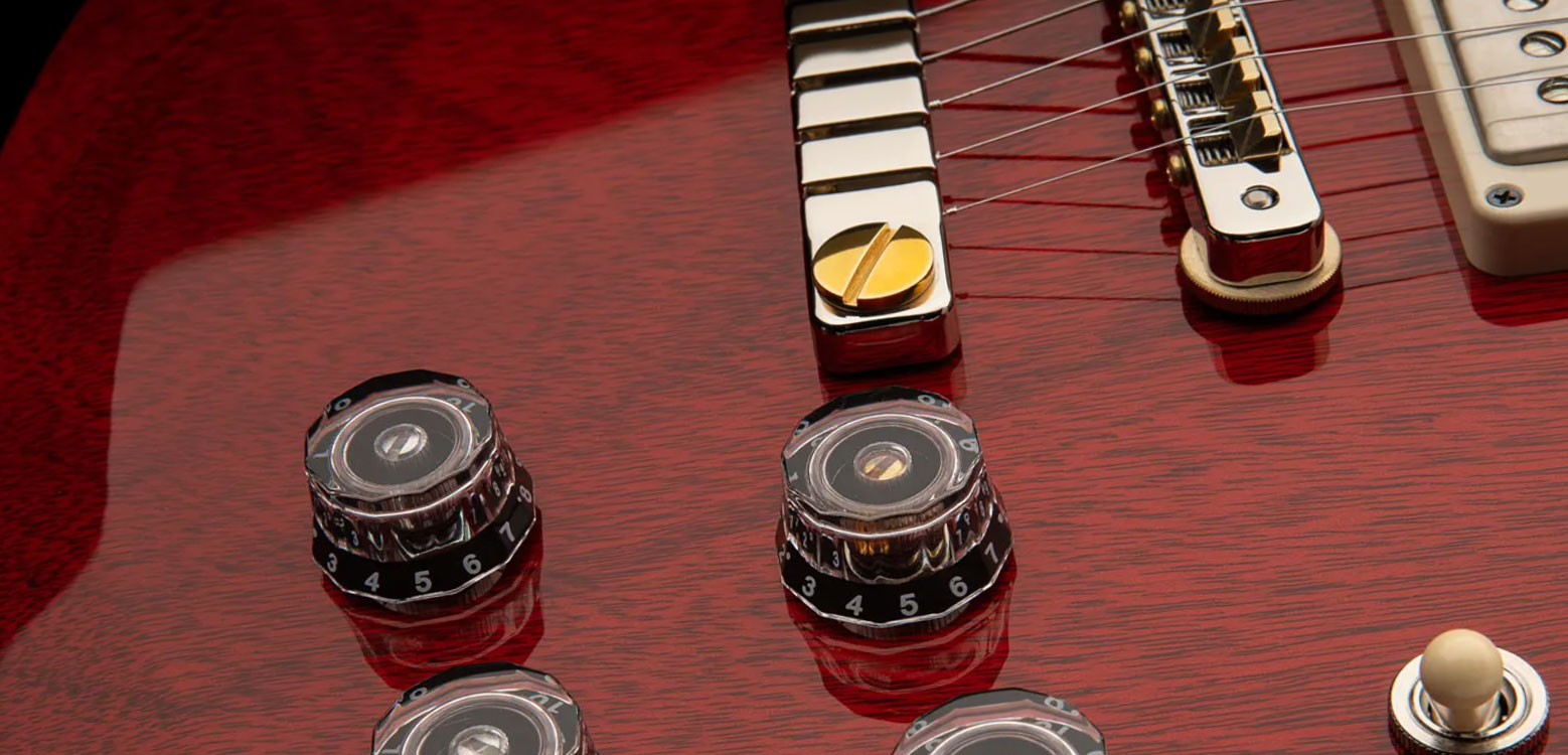 Prs S2 Mccarty 594 Thinline Usa 2h 58/15lt Ht Rw - Vintage Cherry - Double cut electric guitar - Variation 3