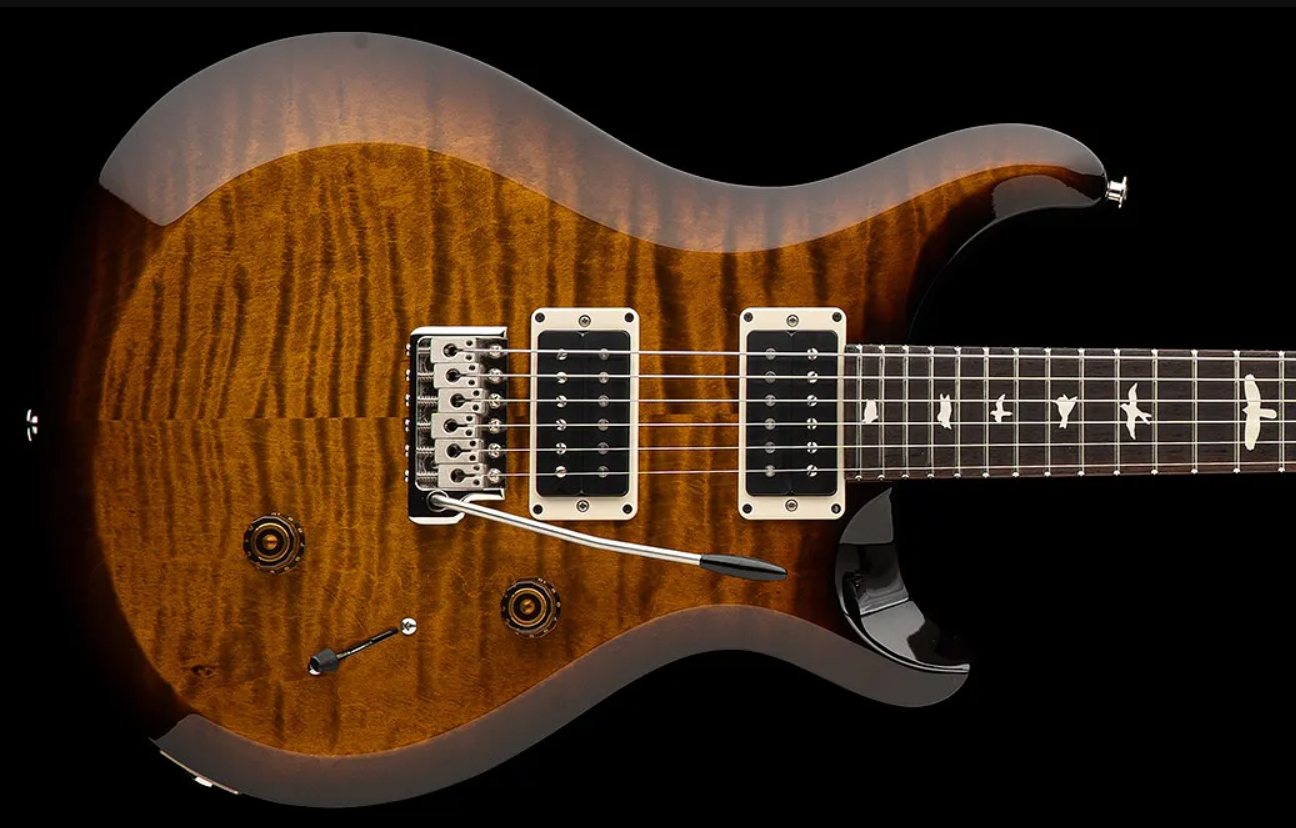 Prs S2 Mccarty 594 Usa 2h 58/15lt Ht Rw - Black Amber - Double cut electric guitar - Variation 1