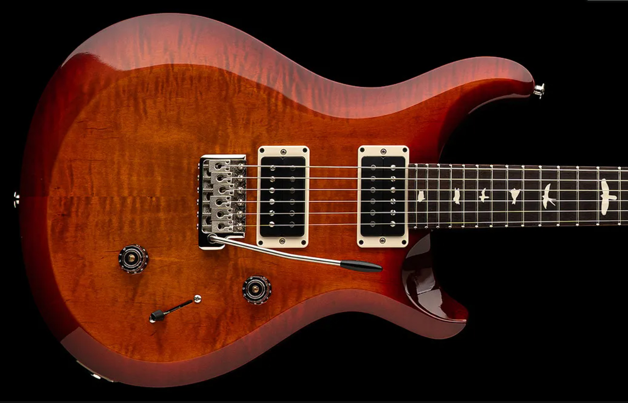 Prs S2 Mccarty 594 Usa 2h 58/15lt Ht Rw - Dark Cherry Sunburst - Double cut electric guitar - Variation 2