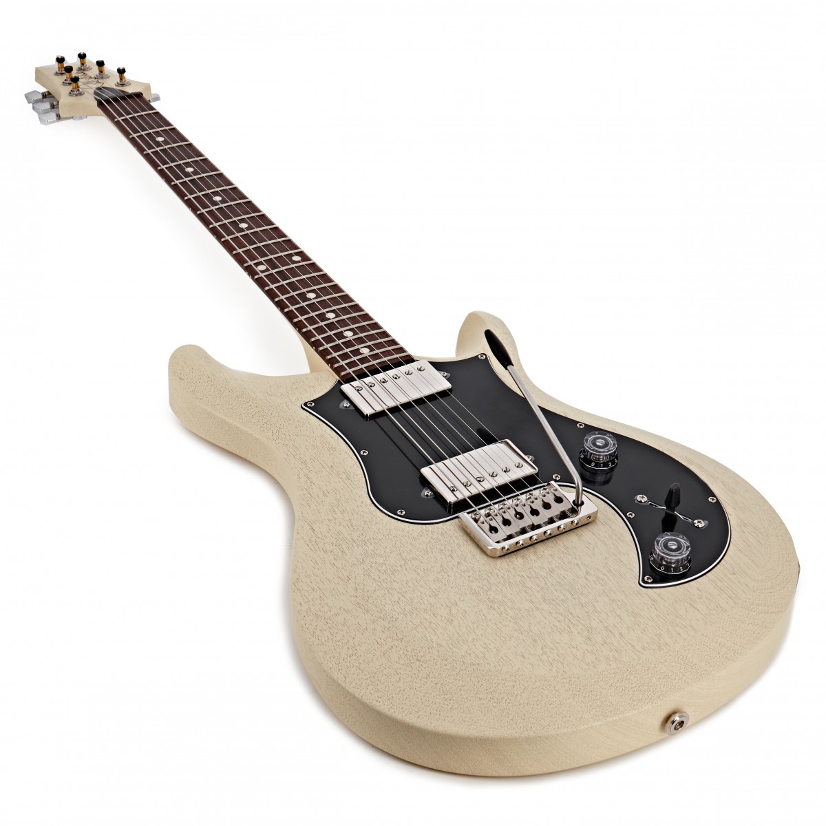 Prs S2 Standard 22 Satin Usa Hh Trem Rw - Antique White - Double cut electric guitar - Variation 2